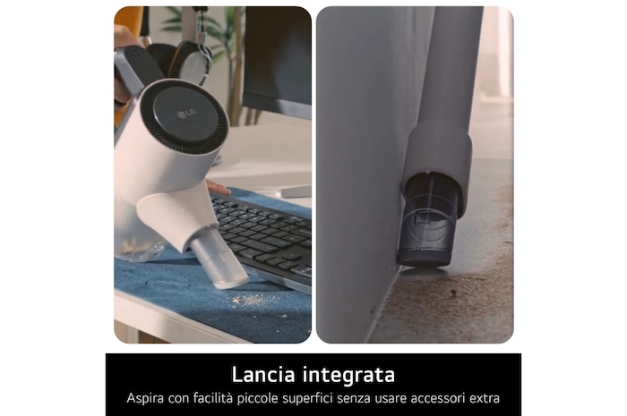 Lancia integrata aspirapolvere A9C-AIR1E